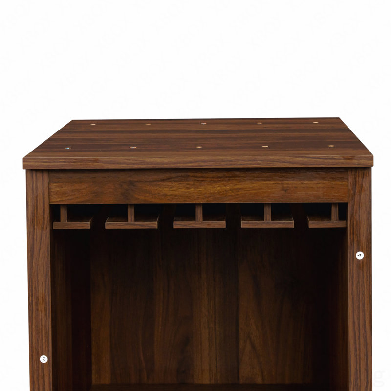 Armoire de rangement modulaire pour bar à vin avec étagère