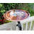 Dogwood Birdbath with Over Rail Bracket