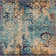 Dimonetta Washable Abstract Indoor Rug