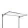 Daytek Steel Fold Down Wall-Mounted Drying Rack and Ground Mounting Kit