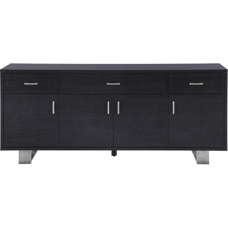 Woolum 72'' Sideboard, Silver/Gray