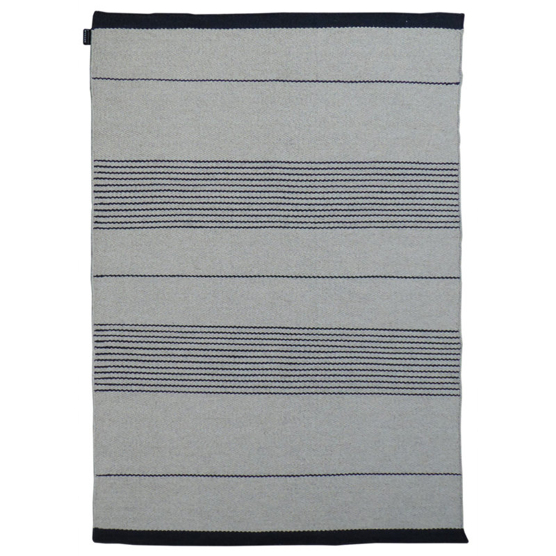 Whittier Striped Hand Woven Area Rug, Rectangle 140 x 200cm