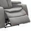 Fauteuil inclinable de cinéma maison 36,5 po Oswayo-888846565