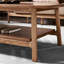 Table basse moderne tout en bois massif