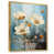 Gold Floater Framed