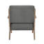 Chaise d'appoint moderne avec dossier capitonné 1pc-240117878
