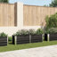 Lit surélevé de jardin en acier galvanisé Adianez vidaXL-501474777