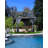 8 ft x 8 ft Hardtop Gazebo with Aluminum Frame, Double Galvanized Steel Roof, Privacy Curtains and Netting, Gray Outdoor Patio Pavilion-125768054
