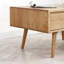 Table basse moderne simple en bois massif-106443212