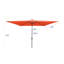 Parasol d'extérieur rectangulaire 10 pi x 6,5 pi avec lumières solaires et résistance à la décoloration-132954500-132954503