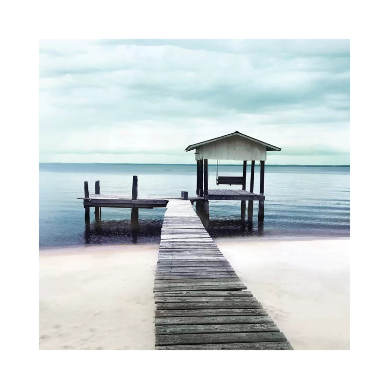 Peaceful Place by Nan - Print on Canvas, Wrapped Canvas, 30.48 cm H x 30.48 cm W