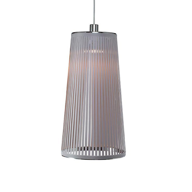 Luminaire suspendu Solis, H 24 po x l 13 po x P 13 po, Argent