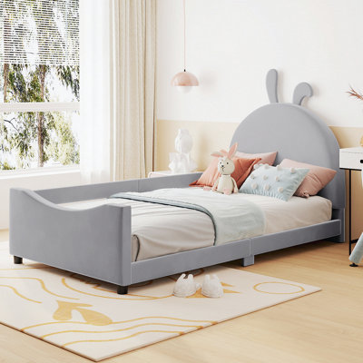 Lit plateforme tapissier Alafia