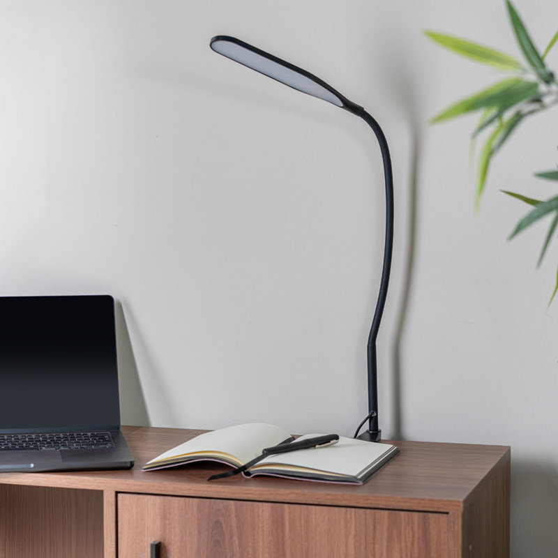 Ceona Clip On Lamp, Black