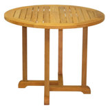 Oxford Outdoor 5 - Piece Teak Bar Height Dining Set