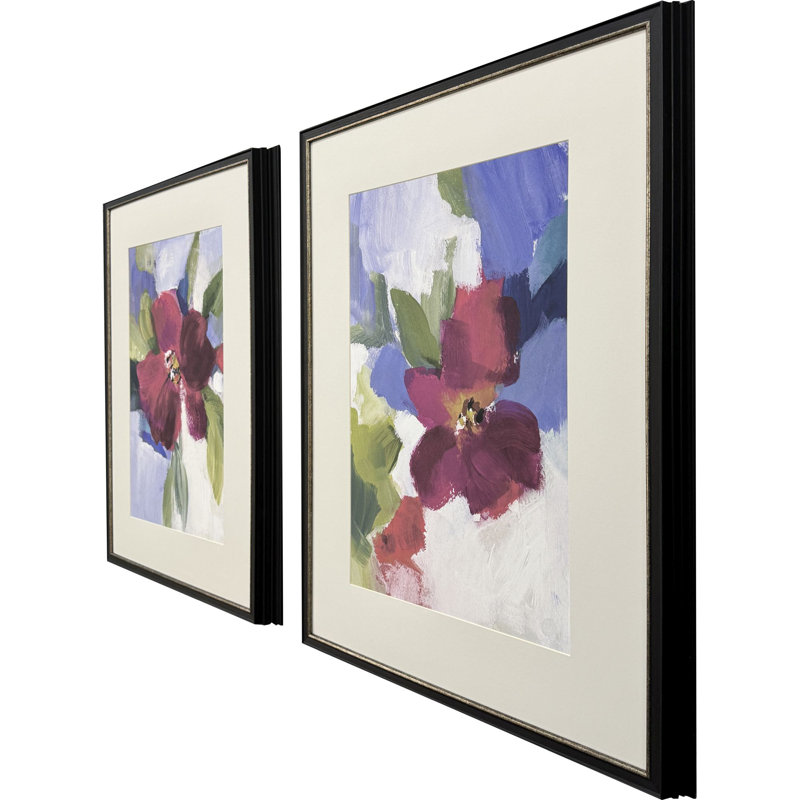 Modern Fleur Framed Art