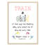 «Train a Chile Train a Child», impression sur papier-47843040-47843030