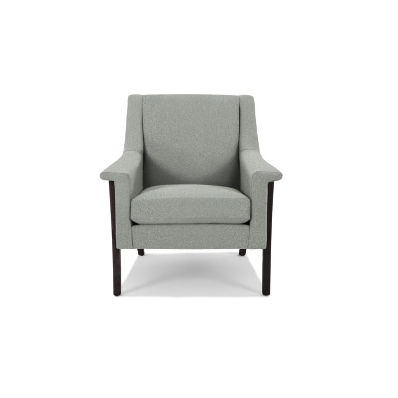 Arlo Armchair, Wenge, Barley Polyester Blend