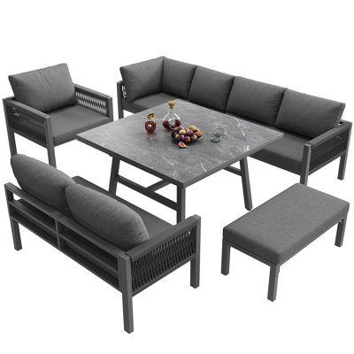 8 - Person Seating Group With Table