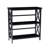 3-Shelf Bookcase, 3-Tier Open Bookcase with X-Design Frame, Console Table for Living Room, Home Office-118615154
