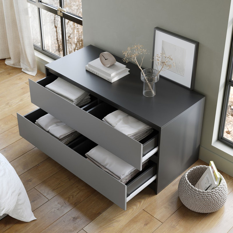 Rectangle Accent Chest, Black