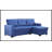 Upholstered Pull Out Sectional Sofa With Chaise