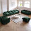 Cath Kavia 4 - Piece Chenille Fabric Upholstered Sectional Sofa For Living Room Set-869633930