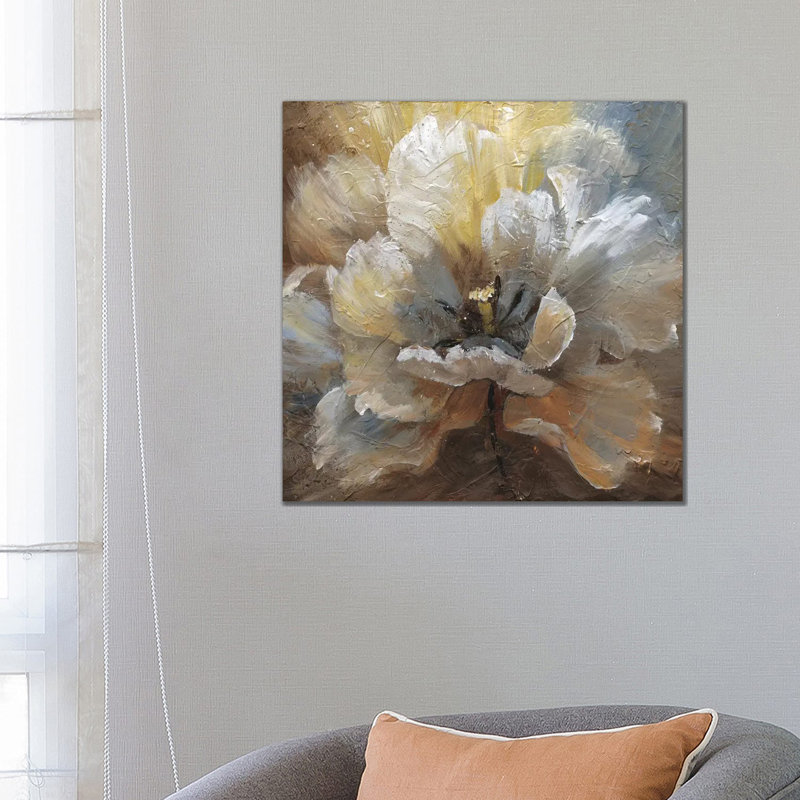 Blooming II by Nan - Painting on Canvas, Wrapped Canvas, 66.04 cm H x 66.04 cm W x 1.91 cm D