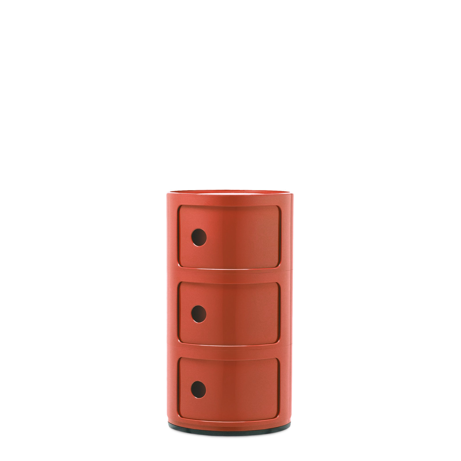 Componibili Round Modular Stacking Units, 3, Orange
