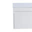 Meuble-lavabo mural 18 po avec lavabo en résine blanche et porte d'armoire à fermeture en douceur 18 po-1822080066