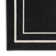 Nourison Essentials Black Ivory Indoor/Outdoor Area Rug