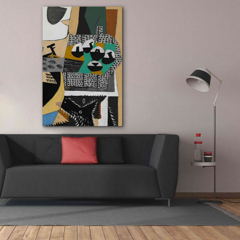 «Dog and Cock» par Pablo Picasso, estampe numérique sur toile, H 60 po x l 40 po x P 1,5 po