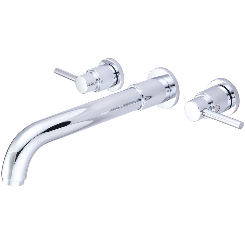 Motegi 2 Handle Wall Roman Tub Faucet, Polished Chrome