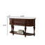 Armoire de rangement en bois massif brun de style américain 62,99 "-1072487450
