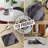 Handcrafted Square Genuine Gray Marble Coasters