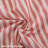 Cotton Square Tablecloth Red And White Striped Boho Cloth Tablecloths Outdoor Table Cloth For Picnic Table Cover (Red,55"X55",Square)