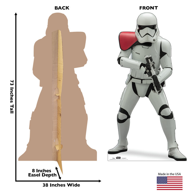 Life-size Star Wars Stormtrooper Officer Cardboard Standup
