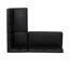 Adler Faux Leather Black Nook