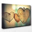 Wooden Hearts - Wrapped Canvas-19095128
