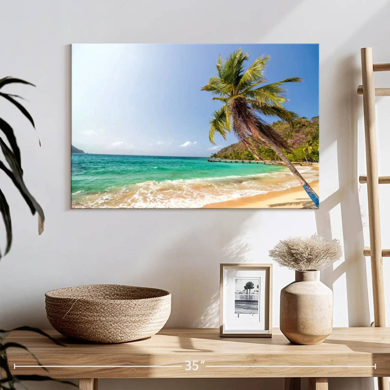 Gillard, côte tropicale de la Colombie, H 16 po x l 24 po