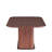 Wooden Rectangular Coffee Table with Solid Base-800982396