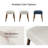 Duplessis 44"W Modern Bench with Solid Wood Legs and Foot Pads-1673544744