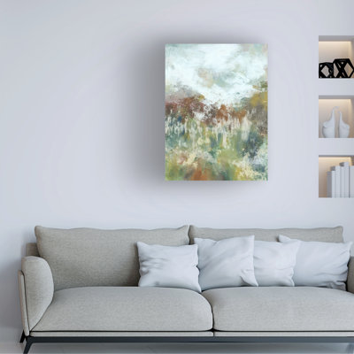 Art mural sur toile tendue - June Erica Vess «Field Romance II» pour décoration de salon, de chambre à coucher ou de bureau - 24 x 32