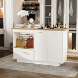 Closet Island With Drawer And Adjustable Shelves