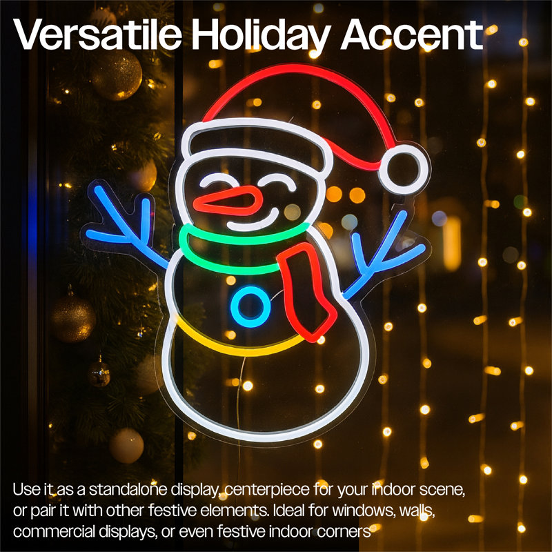 LED Lighted Window Décor