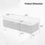Banc de rangement avec repose-pieds Modern Modern-35868998-35869005