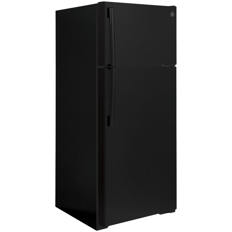 28" Top Freezer 17.5 cu. ft. Refrigerator , Black