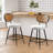 Counter Stool With Rattan Back-794721175-794839538
