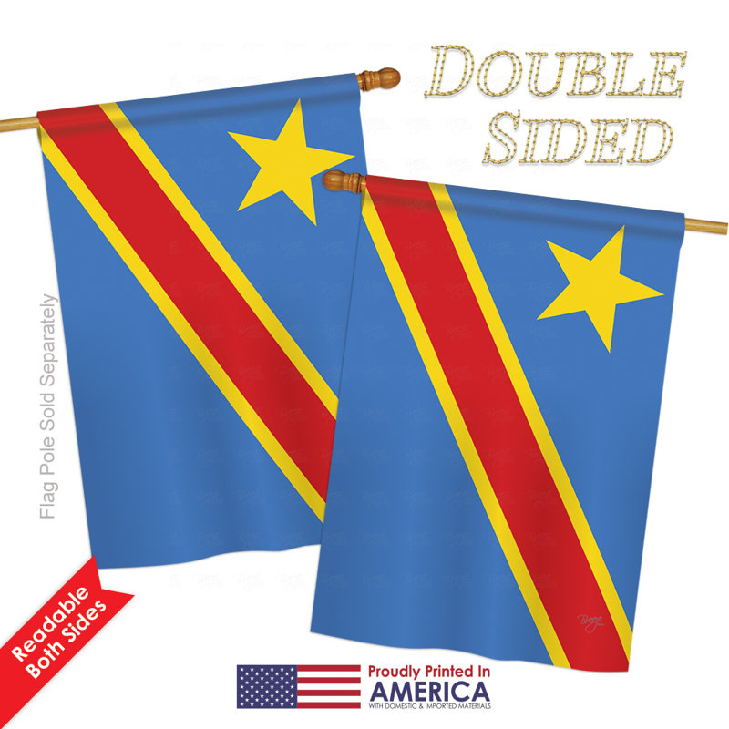 Double Sided Polyester Garden Flag, 40" H x 28" W