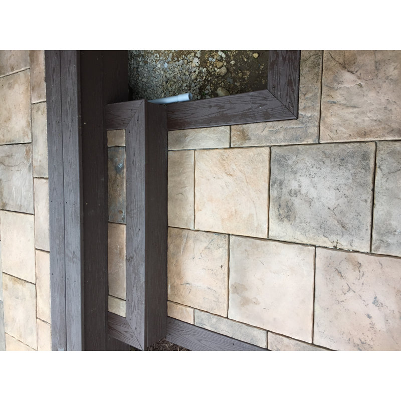 Elevate 16'' L x 16'' W Tile - Mocha